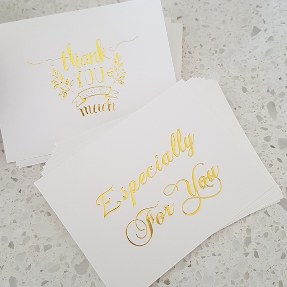 20 pcs Thank You Cards (2 Designs) - Picture 12 of 17